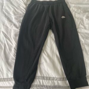 Mens black Nike sweatpants